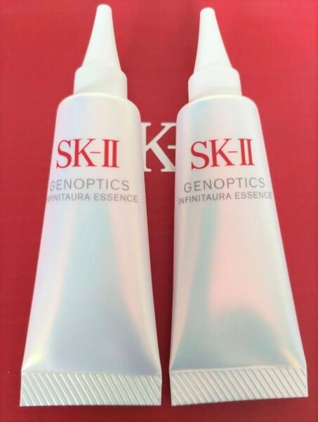 新品未開封SK-Ⅱ 新製品ジェノプティクスインフィニットオーラ エッセンス10ml×2本 薬用美白美容液