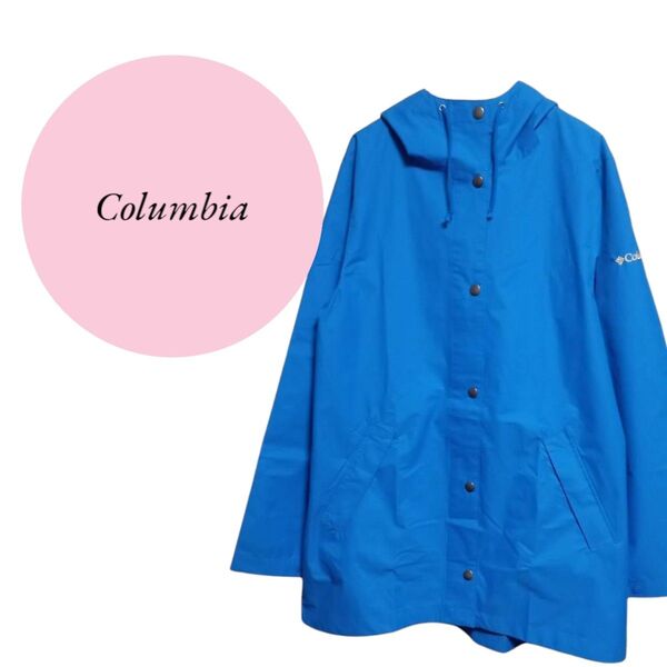 【コロンビア】Columbia ナイロンジャケット ブルー Мサイズ ブルー系 カジュアル アウトドア