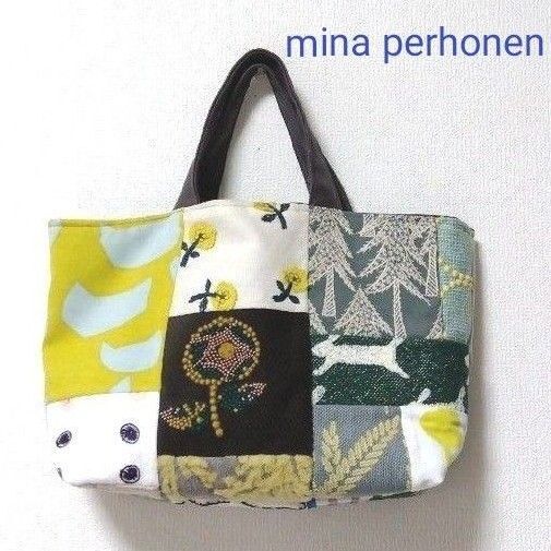 ミナペルホネン ハンドメイド トートバッグ