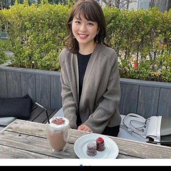 沖田愛加さん着用 ミラウォーエン カーディガン 長袖 ニット トップス 羽織り