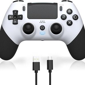 コントローラ背面ボタン付きBluetooth5.0 PS4//PC対応 a316 2個セット