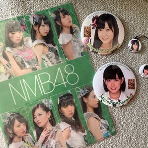 NMB48 渡辺美優紀 みるきー 缶バッチ キーホルダー セット売り