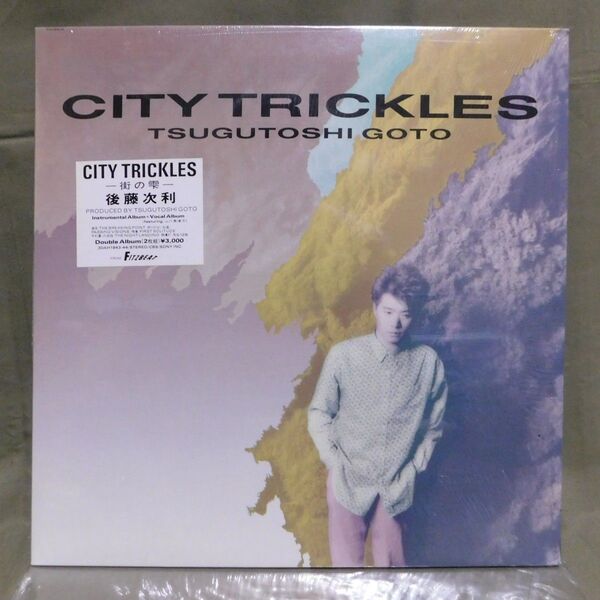 LPレコード CITY TRICKLES 後藤次利 2枚組 個人出品 ワンオーナー【検】希少 アナログレコード 廃盤