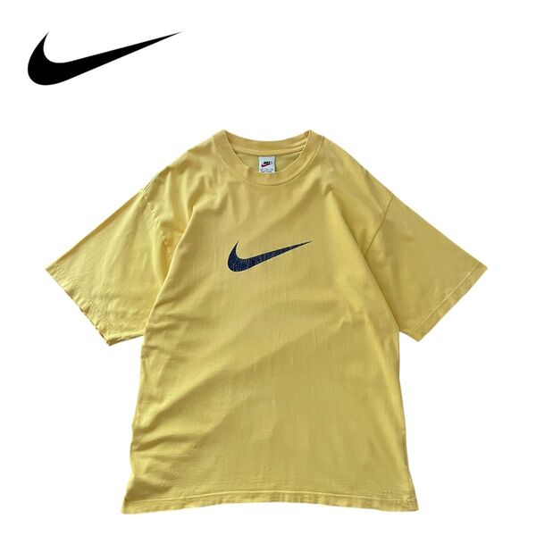 NIKE ナイキ ハンガリー製 90s 両面プリント Tシャツ 白タグ oldnike 半袖Tシャツ