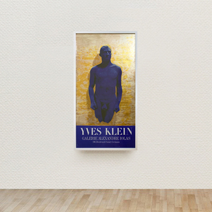 【真作保証】イヴ・クライン Yves KLEIN「Portrait d'Arman」シルクスクリーン ・コラージュ（ヌーヴォーレアリスム・アルマン）