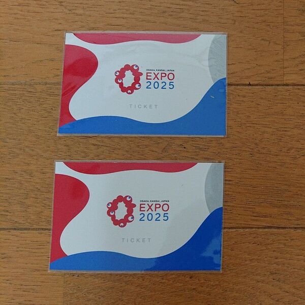 大阪関西万博チケット 一日券 2枚 土日可 EXPO2025