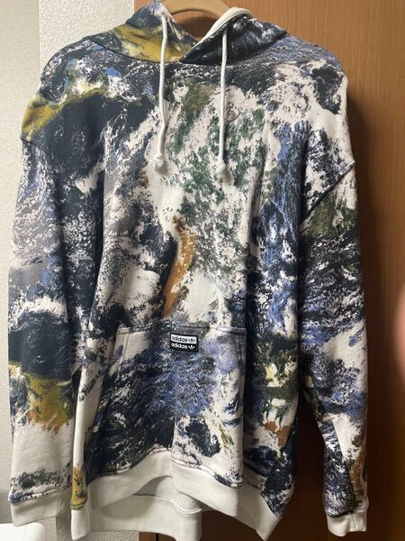 アディダス adidas パーカー プルオーバー メンズ D グラフィック オリジナルス サイズ2XL/XO