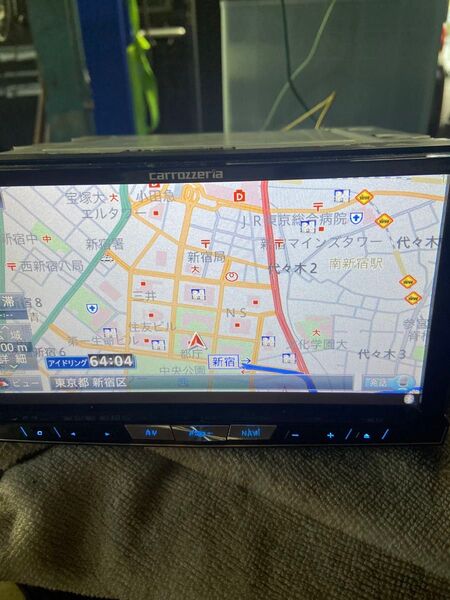 カロッツェリア カーナビ AVIC-ZH0007 動作確認済み マップデータ2019年まで更新済み。