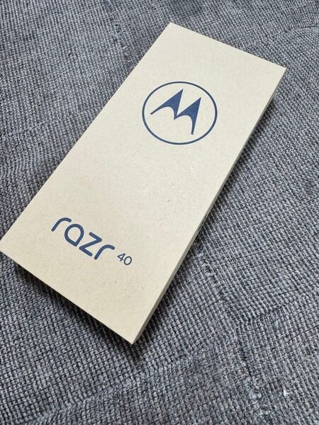 ☆★ motorola razr40 SIMフリー 8GB/256GB セージグリーン★☆
