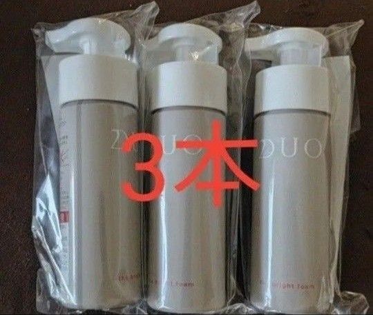 DUO デュオ ザ ブライトフォーム 38g 3本セット 泡状洗顔料・マッサージ料・マスク 洗い流すタイプ エイジングケア