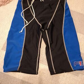 FITTA KIDS 水着 ブラック×ブルー Lサイズ
