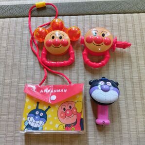 アンパンマン ガラガラ、マラカス、ポーチ まとめ売り