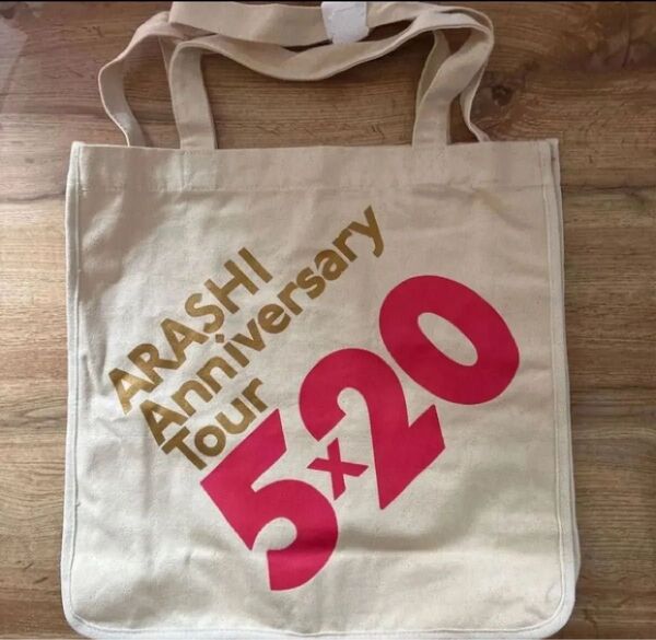 嵐 ARASHI Anniversary Tour 5x20 トートバッグ