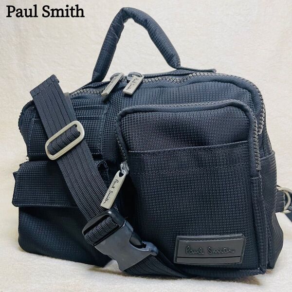 Paul Smith ポールスミス 3way リュック ハンドバッグ ボディバッグ ウエストバッグ ブラック 黒