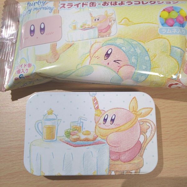 星のカービィ ハッピーモーニング スライド缶