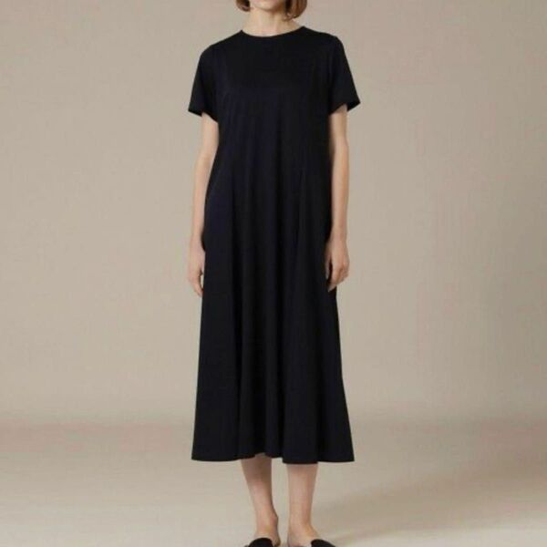 マッキントッシュロンドン モクロディニットジャージワンピース 38 MACKINTOSH LONDON ロング ドレス 三陽商会