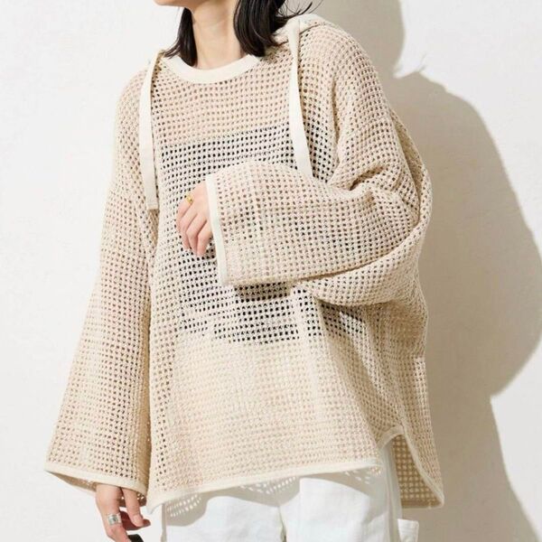 アーミーツイル メッシュ フーディ コットン パーカー ARMY TWILL