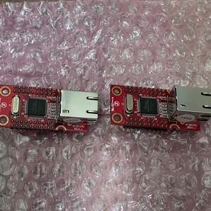 未使用 2個セット WIZnet組み込み用イーサネットモジュール WIZ812MJ W5100 SPI