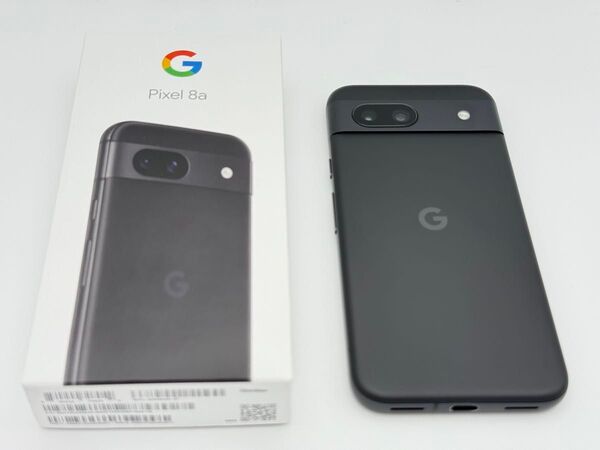 【美品】Google Pixel 8a Obsidian SIMフリー 128GB オブシディアン