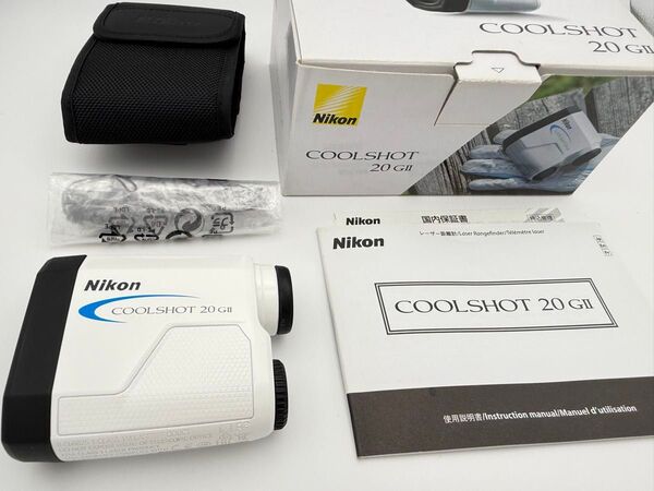 【極上美品】Nikon COOLSHOT 20 GII G2 ニコン クールショット ゴルフ用レーザー距離計