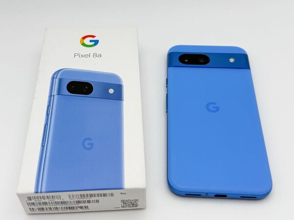 【美品】Google Pixel 8a Bay SIMフリー 128GB ベイ ブルー