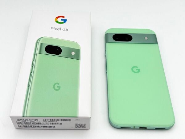 【美品】Google Pixel 8a Aloe SIMフリー 128GB アロエ グリーン