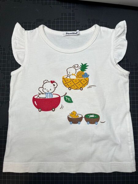 familiar ファミリア Tシャツ ノースリーブ 90サイズ