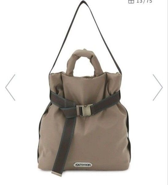 OUTDOOR PRODUCTS for SALONトートバッグ アダムエロペ アウトドア パファーバッグ パテッドバッグ