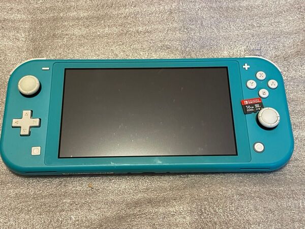 動作良好 概ね綺麗 ニンテンドースイッチ ライト ターコイズ 本体のみ Nintendo switch Lite SDカード付き