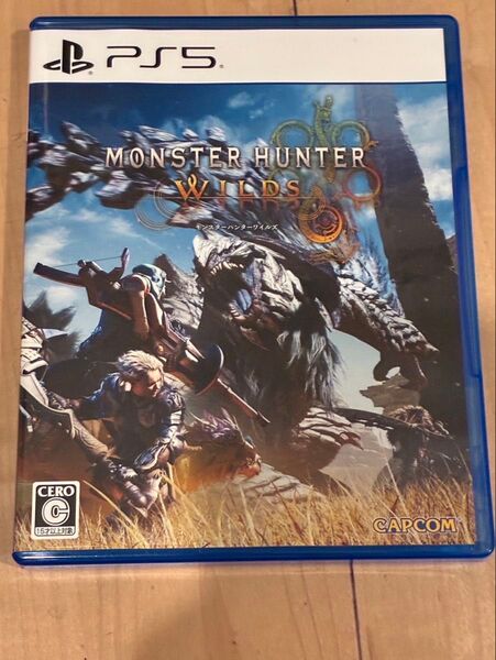 美品 PS5 モンスターハンター ワイルズ 動作良好