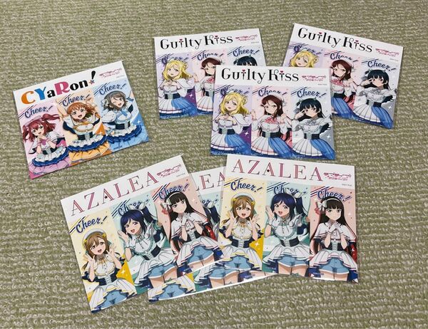 ファミリーマート×ラブライブ!サンシャイン!!書き下ろしステッカー 計7枚