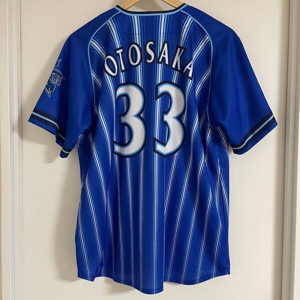 横浜DeNAベイスターズ 乙坂智 ハイクオリティーレプリカユニフォーム Mサイズ ビジター 応援グッズ ハマスタ マリナーズ