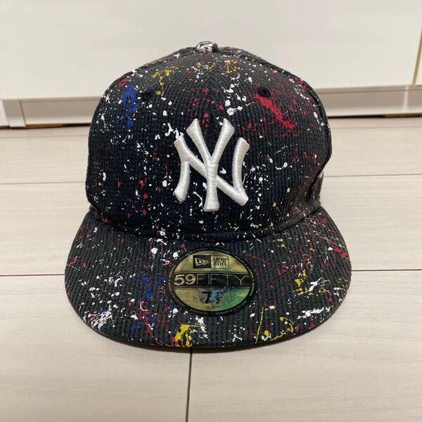 ニューエラ キャップ 59FIFTY スプラッシュペイント ニューヨーク・ヤンキース 59.6 MLB メジャーリーグ