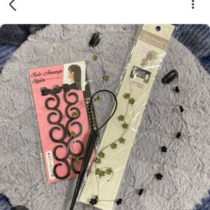ヘアアクセサリー 3点セット まとめ売り