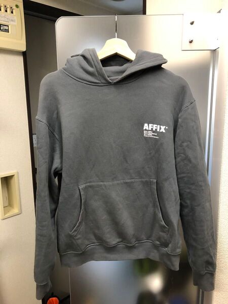 Affix works standardise hoodie grey パーカー