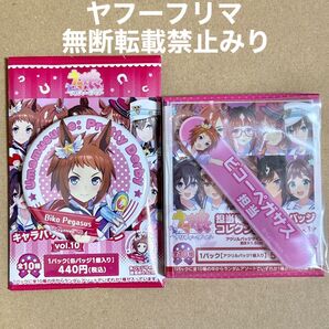 ウマ娘 ビコーペガサス 担当称号アクリルバッジコレクション キャラバッジコレクション 缶バッジ 2点セット