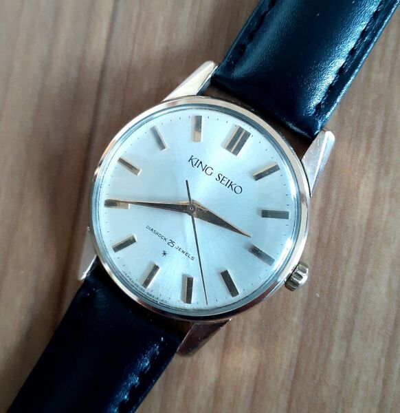 SEIKO セイコー キングセイコー KS ファースト モデルSマークリューズ大型 ケース 手巻き 稼働品 国産 グランドセイコー