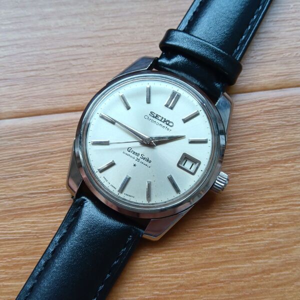 SEIKO セイコー グランドセイコー GS セカンドモデル セルフデータ クロノメーター 手巻き 腕時計 国産 稼働品