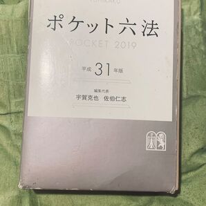 ポケット六法 平成31年版 有斐閣