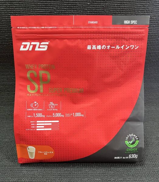 DNS ホエイプロテインSP【スーパープレミアム】フルーツミックス風味 630g