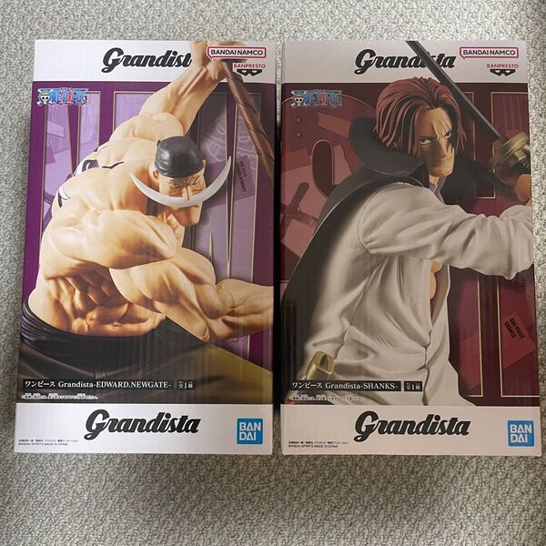 ワンピース フィギュアGrandista-SHANKS- シャンクス -EDWARD.NEWGATE- エドワードニューゲート