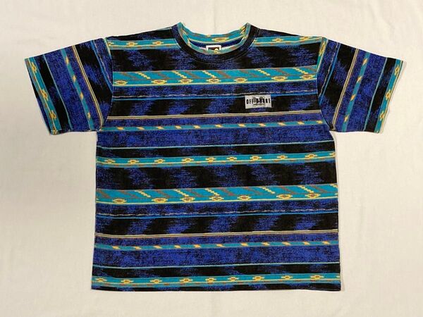 レア 希少 90s OFF SHORE 総柄 オールオーバーパターン Tシャツ