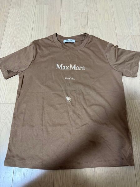 S'maxmara エスマックスマーラ 半袖 tシャツ ブラウス カットソー ブラウン キャメル レディース M