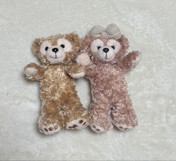 ダッフィーとシェリーメイ ぬいぐるみキーホルダー