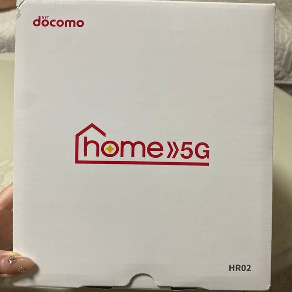 HR02 ホームルーター home5G ドコモ ダークグレー