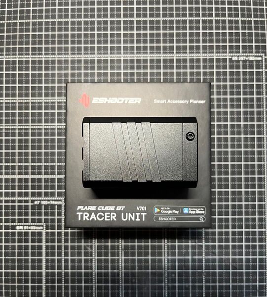 e-shooter flare cube bt トレーサー v701 マズル 蓄光 弾速計 acetech XCORTECH