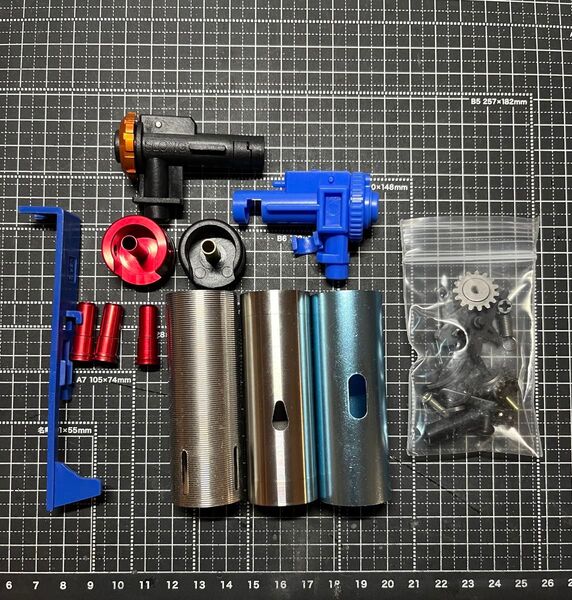 スタンダード電動ガン V2メカボ用パーツセット STD m4 ジャンク カスタム shs laylax retro arms