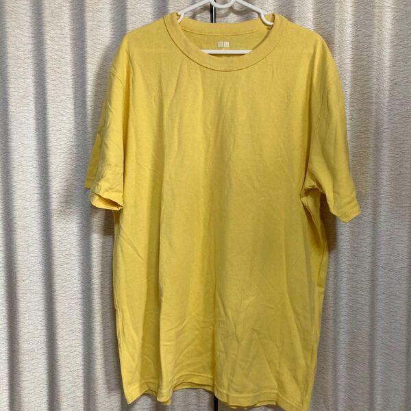 ユニクロ Tシャツ イエロー XLサイズ