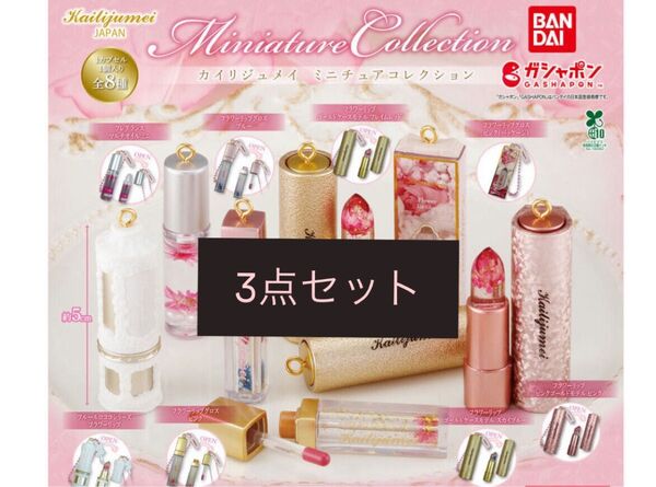 カイリジュメイ ミニチュアコレクション 3点セット