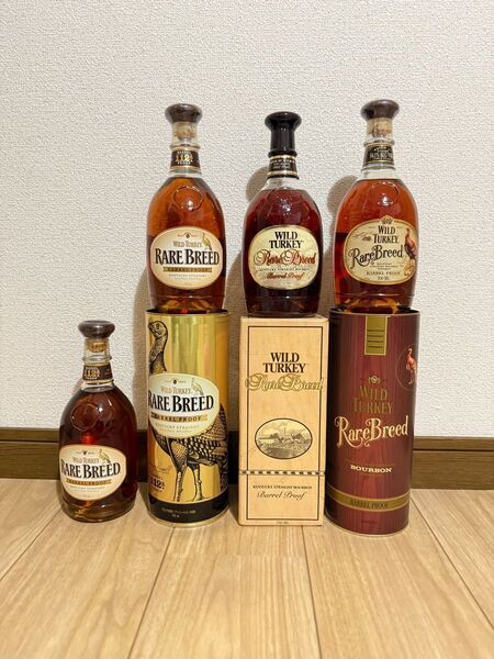 WILD TURKEY ワイルドターキー バーボン 4本セット